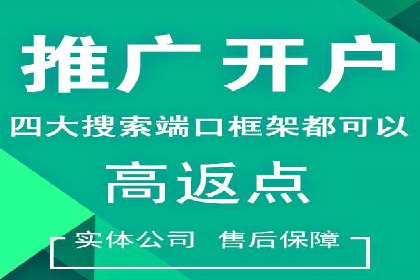 竞价广告平台端口开户的实战经验